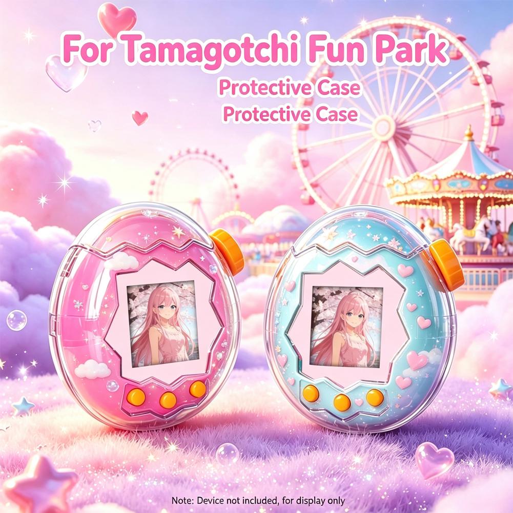 Tamagotchi Electronic Pet Virtual - Für Tamagotchi Paradise: Transparente PC-Schutzhülle, elektronische