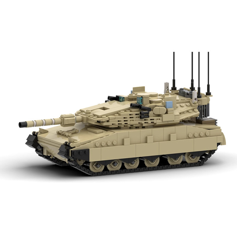 Lego Compatible Military Tank - Merkava Mk4 Panzer-Bausatz, Modernes Militärisches Gepanzertes