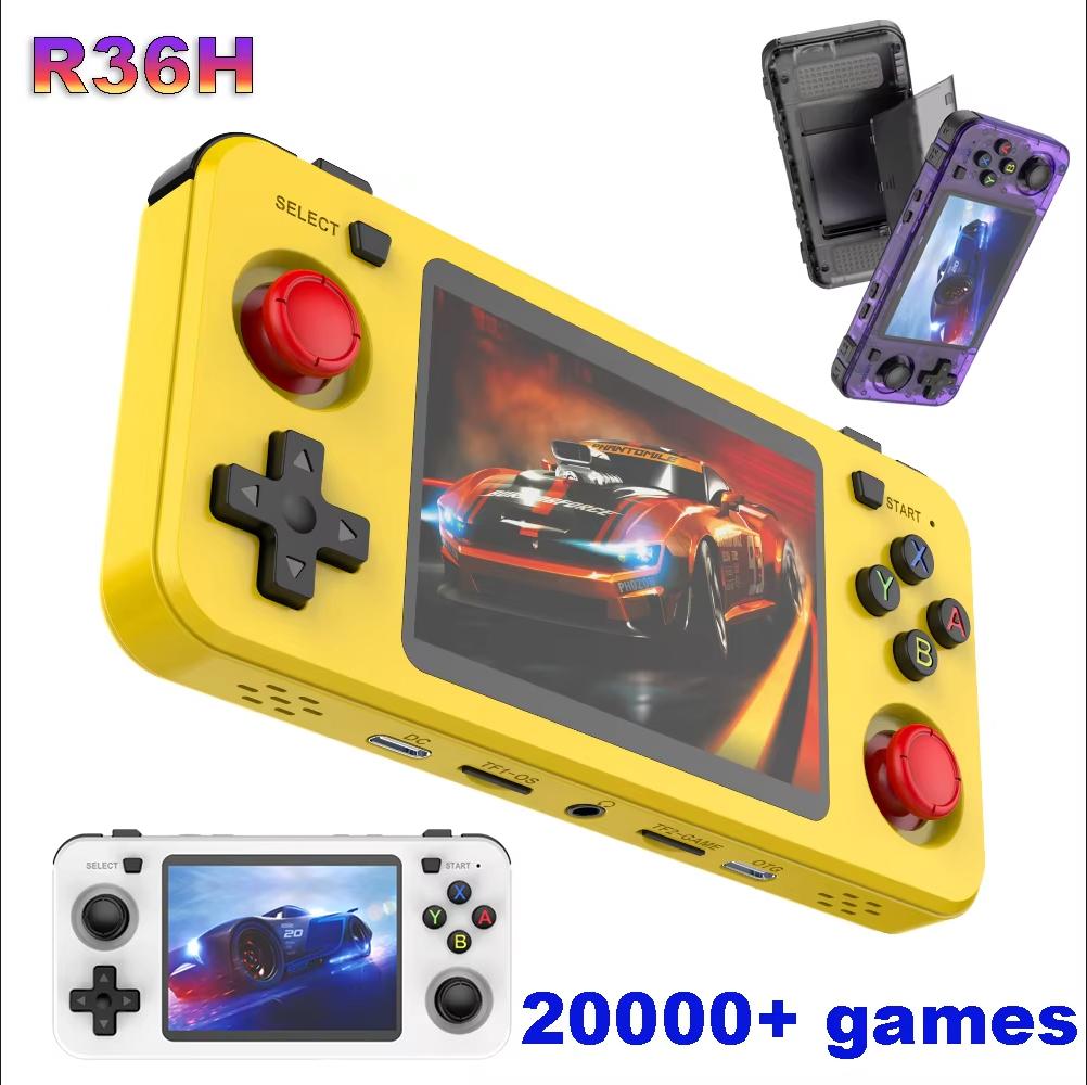 Retro Handheld Game Console R36S - R36H ARKOS Retro Handheld-Spielkonsole Tragbarer 64G