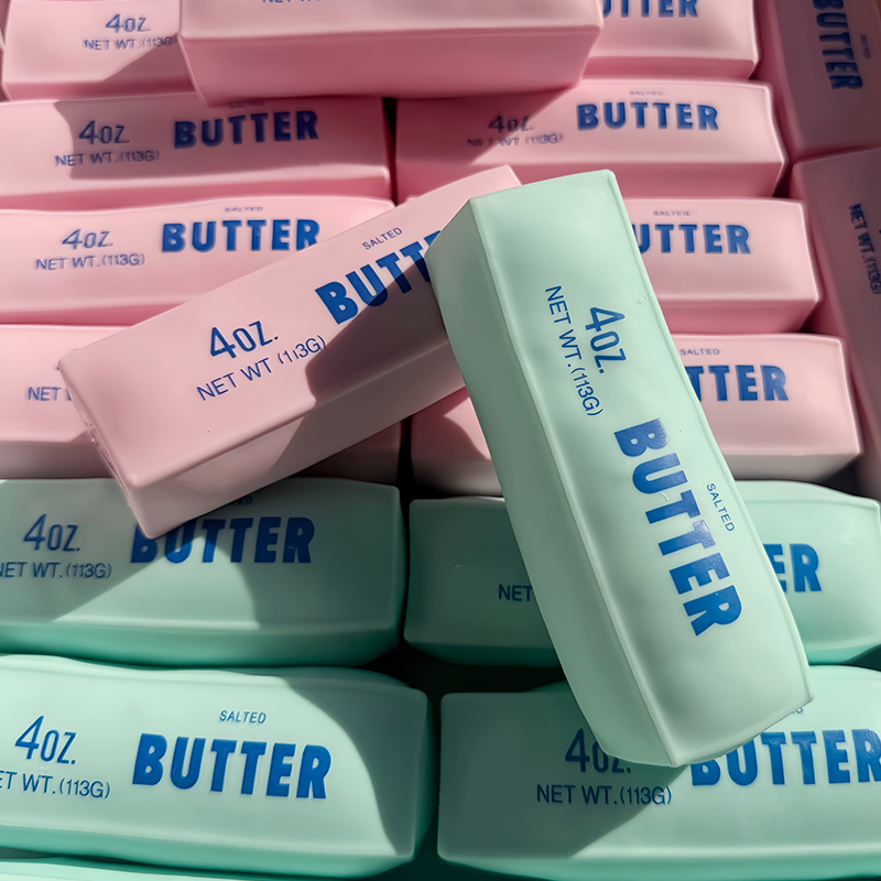 Building Blocks - Butter-Stick Squishy Spielzeug Baustein Quietschendes Fidget-Spielzeug