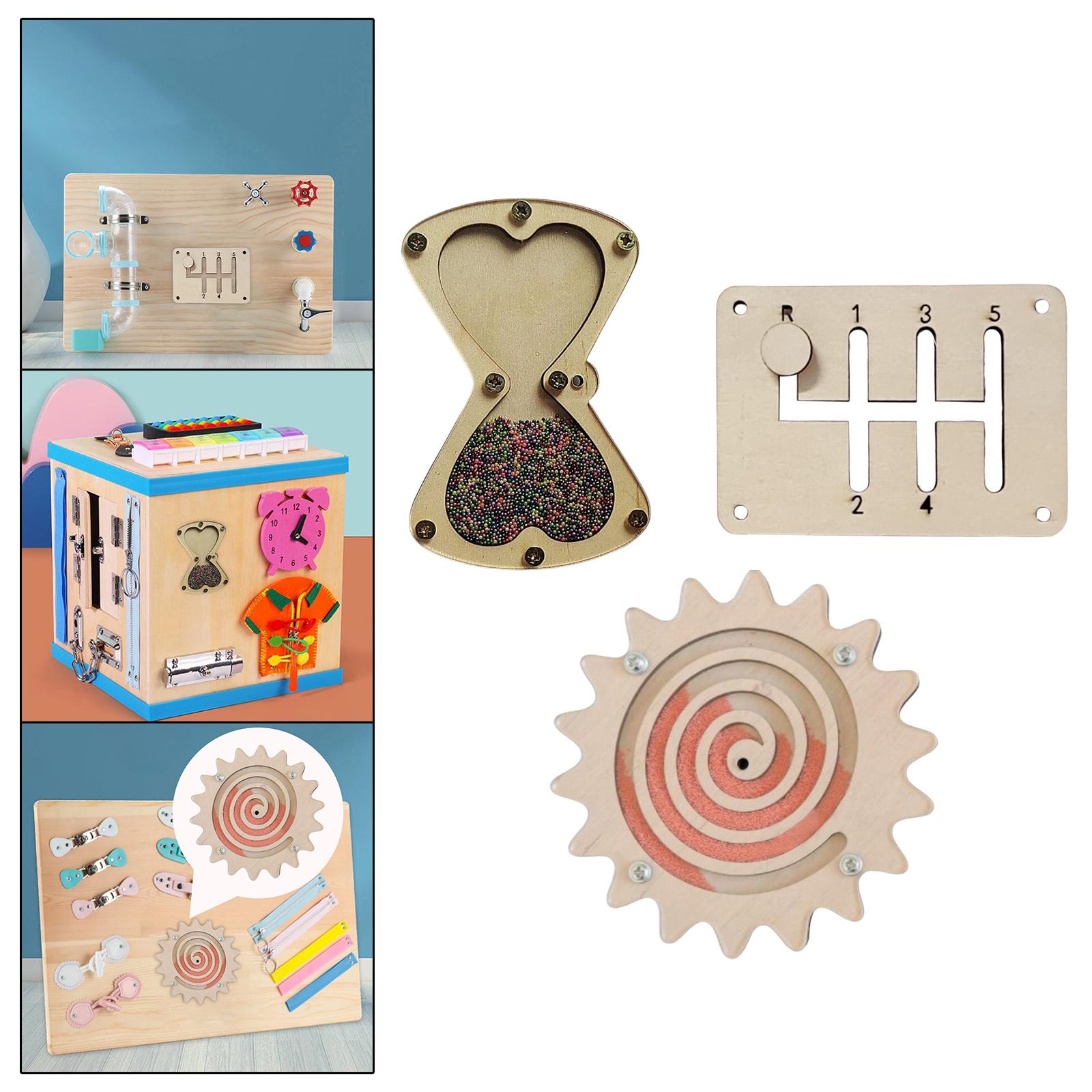 Montessori Busy Board Zubehör  – Montessori Wooden Busy Board Toddler Bewertung und Preis