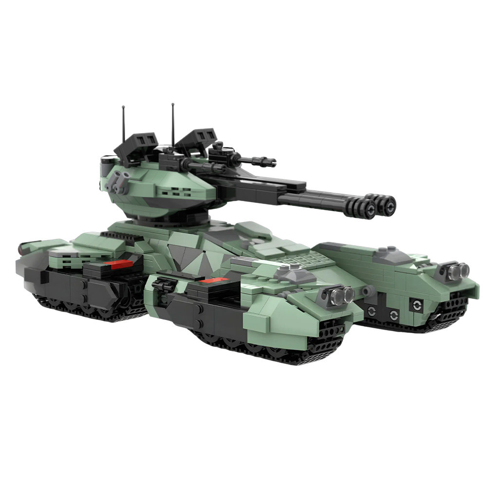 MOC UNSC Grizzly Panzer Bauste – Lego Compatible Military Tank Bewertung und Preis