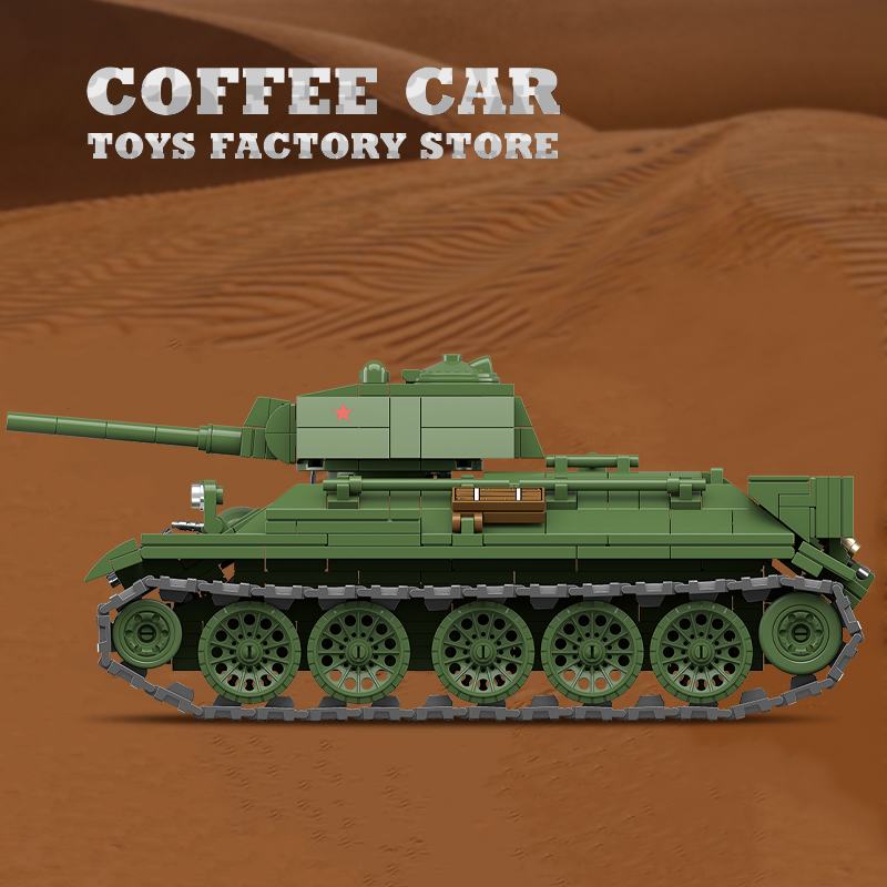 M4A3 Mittelschwerer Panzer Bau – Lego Compatible Military Tank Bewertung und Preis