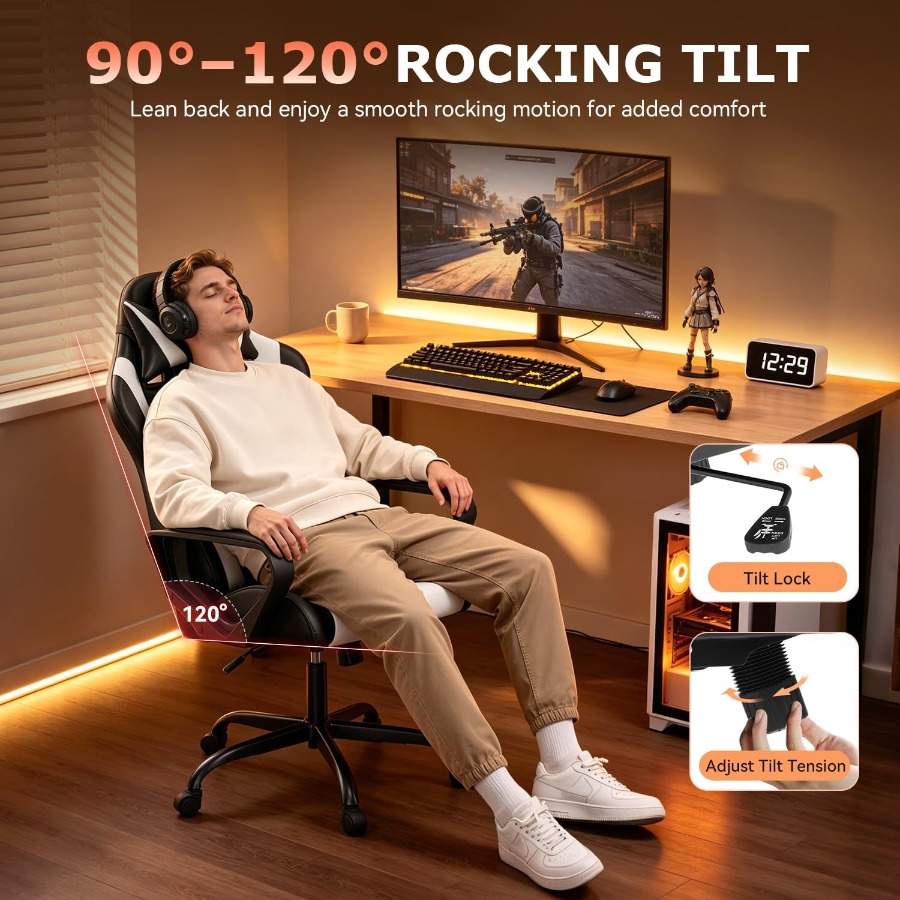 Ergonomischer Gaming-Stuhl für – Video Games Bewertung und Preis