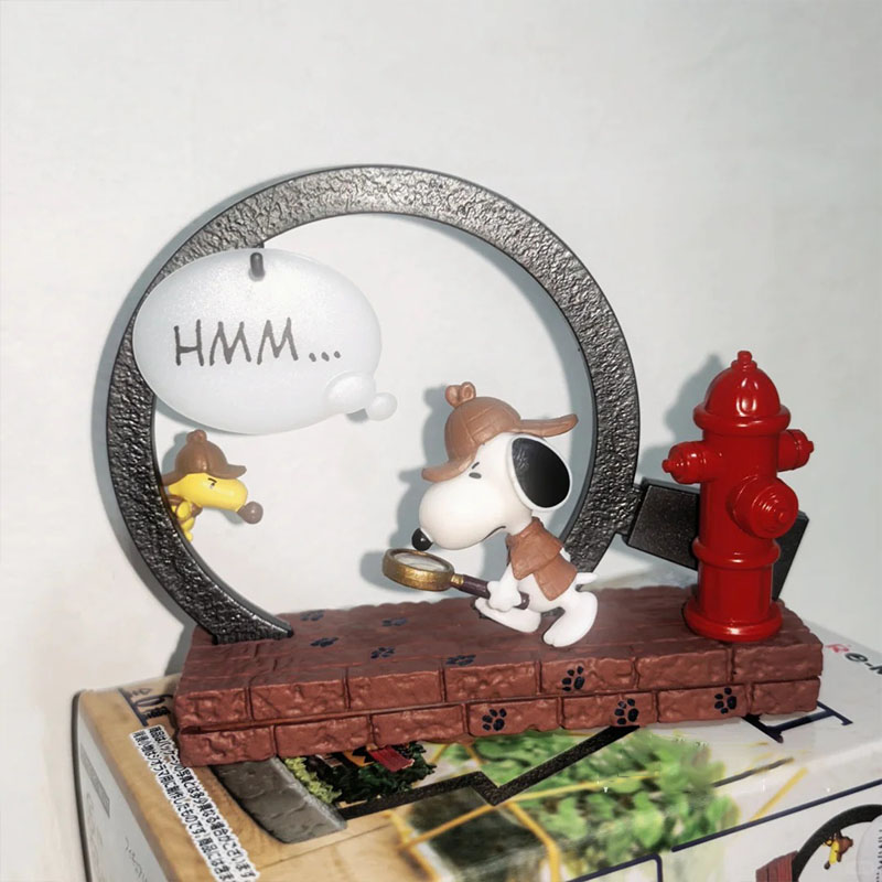 Rement Peanuts Snoopy Rahmen-K – Anime Action Figure Blind Box Bewertung und Preis