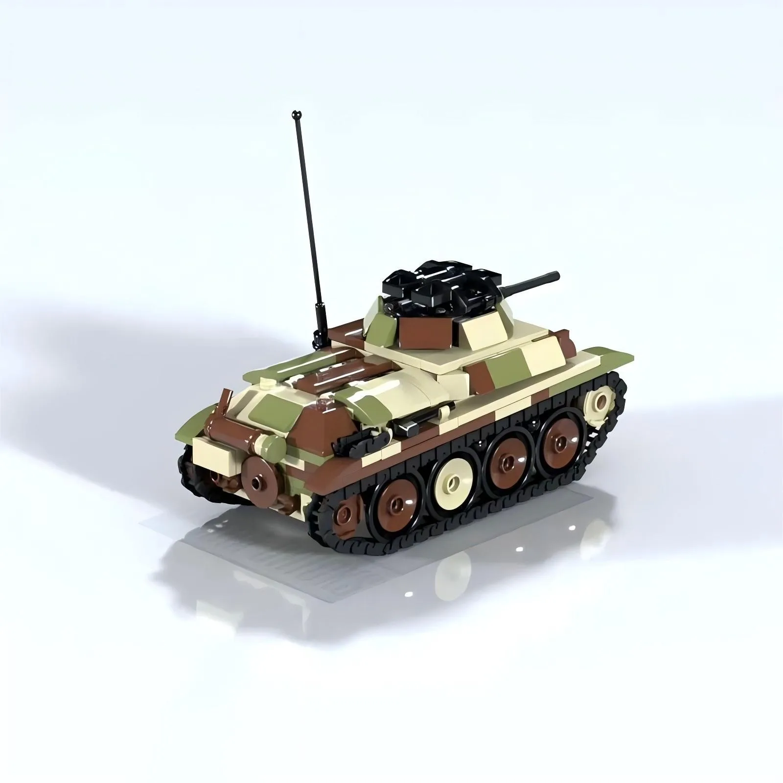 Hightech-Ausrüstung Infanterie – Lego Compatible Military Tank Bewertung und Preis