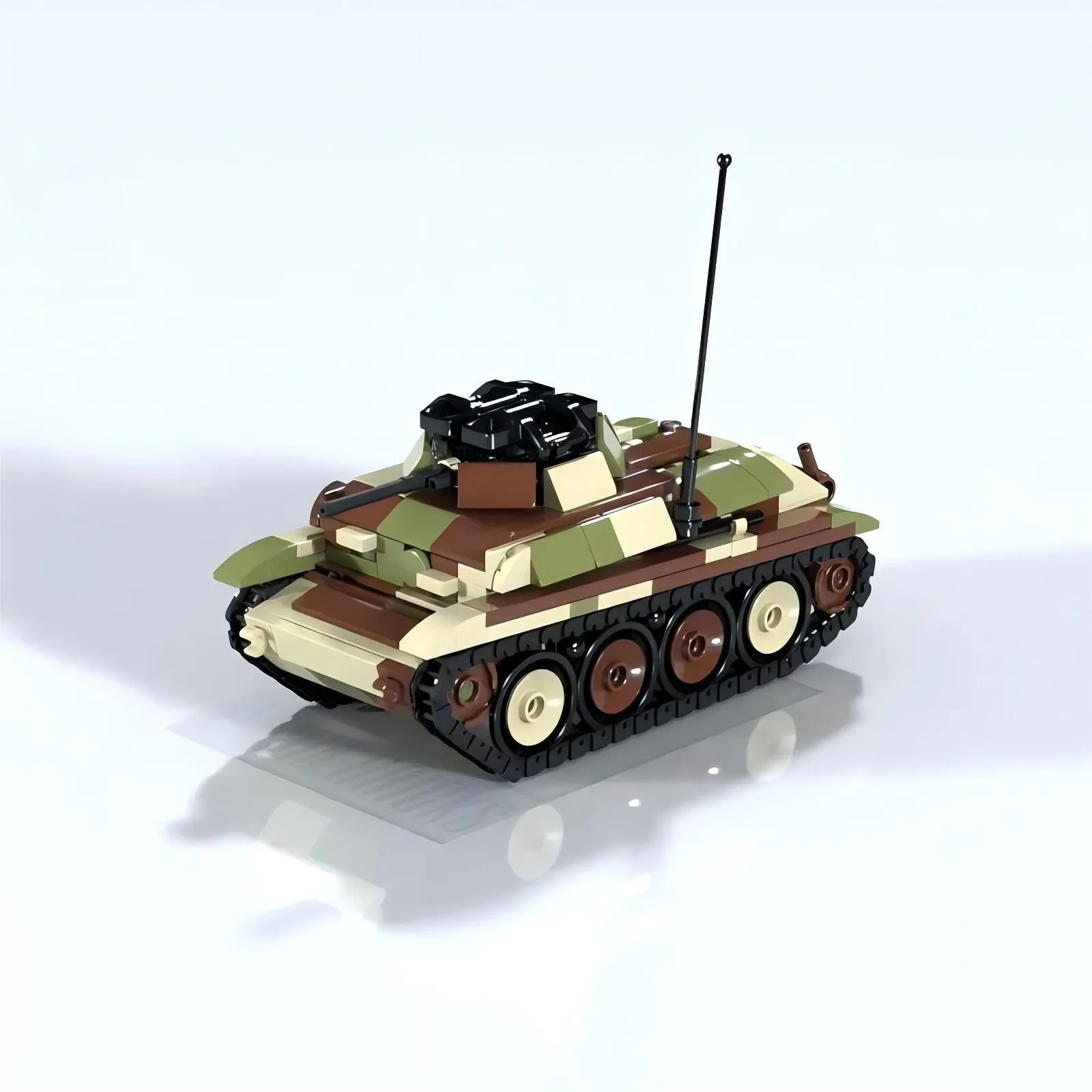 Hightech-Ausrüstung Infanterie – Lego Compatible Military Tank Bewertung und Preis